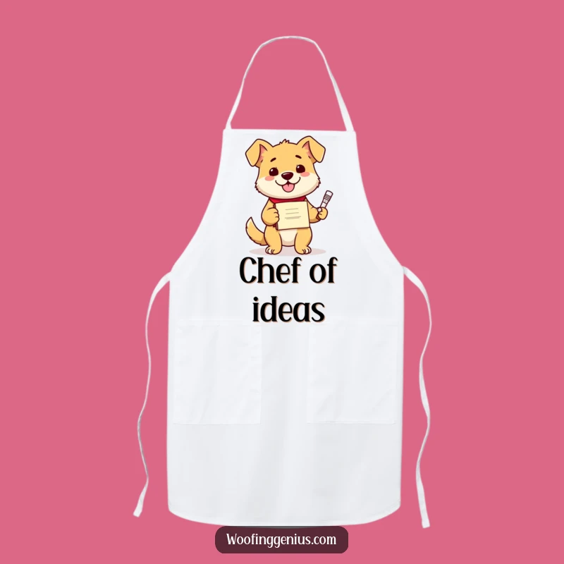 Funny Dog Inventor Apron, Protect Your Kitchen With This Hilarious Canine Diploma Gear