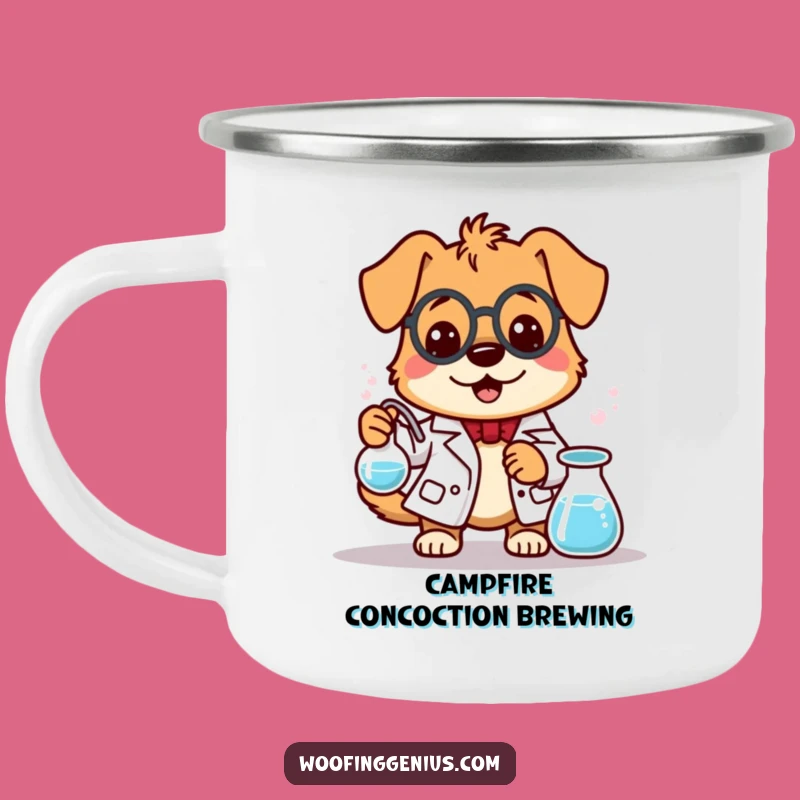 Funny Dog Scientist Adventure Mug - Brew Up Some Fun!