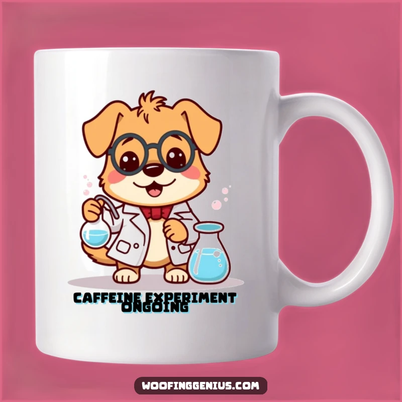 Funny Dog Scientist Mug - Perfect Gift for Lab-Loving Pups!