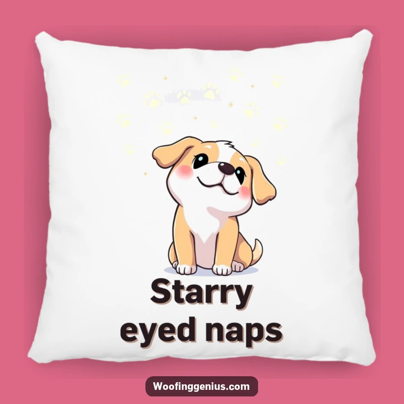 Funny Dog Paw Print Sky Pillow: Cozy Comfort with Hilarious Dreams