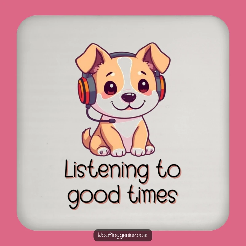 Funny Lecture Dog Coaster - Protect Your Table Gift!