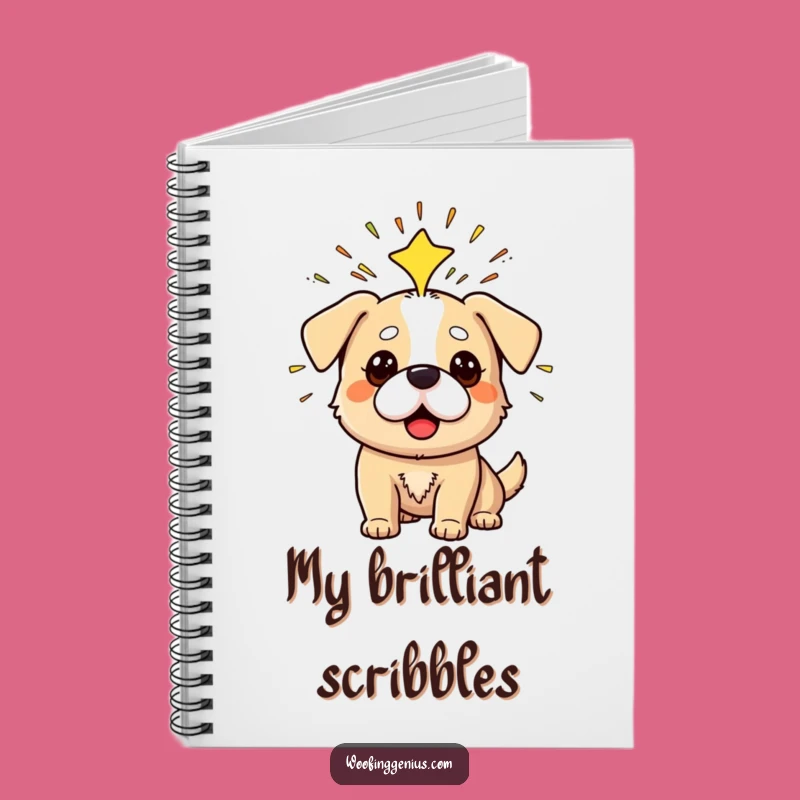 Funny Dog Notebook: Eureka Moment Journal, Jot Down Brilliant Ideas