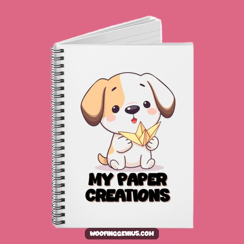 Funny Origami Dog Notebook: Journal Your Creative Ideas with this Artist Pup