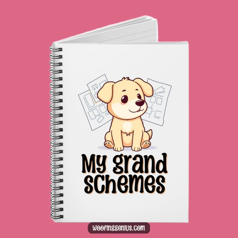 Funny Architect Dog Notebook: Thoughtful Plans, Hilarious Journal Gift for Designers