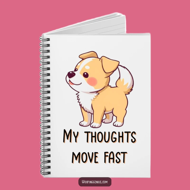 Funny Happy Dog Notebook: Capture Your Joyful Thoughts, Great Funny Gift